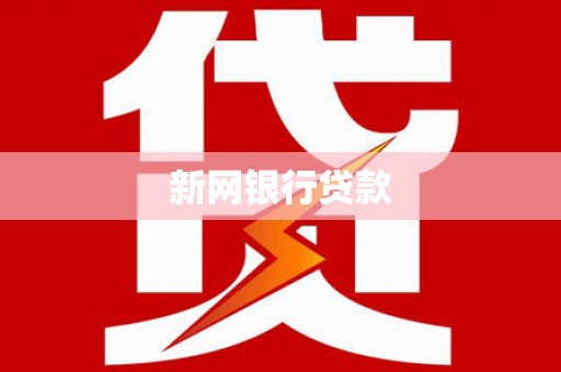 盐山新网银行贷款