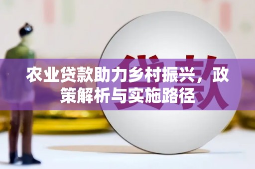 滁州农业贷款助力乡村振兴，政策解析与实施路径