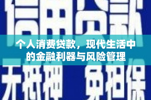 高邮个人消费贷款，现代生活中的金融利器与风险管理