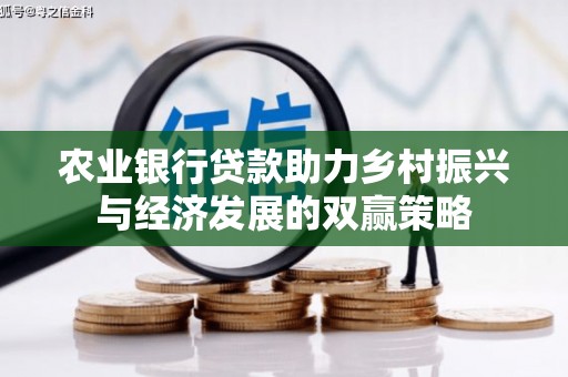 西林农业银行贷款助力乡村振兴与经济发展的双赢策略