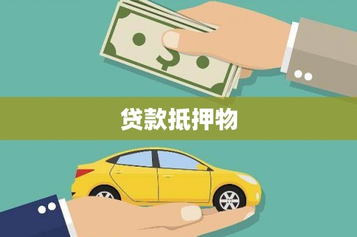 玛家贷款抵押物