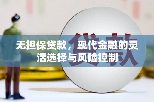 门源无担保贷款，现代金融的灵活选择与风险控制