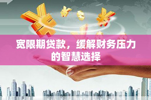 大村宽限期贷款，缓解财务压力的智慧选择
