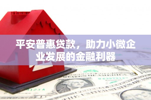 肥乡平安普惠贷款，助力小微企业发展的金融利器