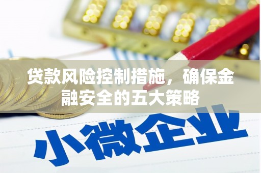 桓台贷款风险控制措施，确保金融安全的五大策略