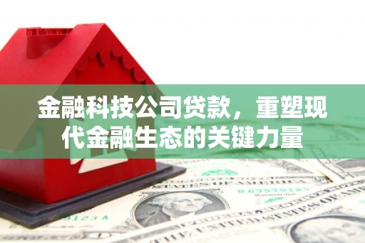 秦汉金融科技公司贷款，重塑现代金融生态的关键力量
