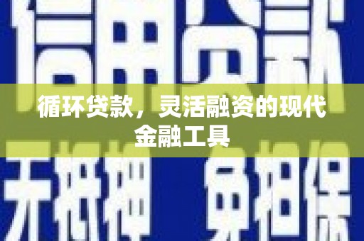 遵化市循环贷款，灵活融资的现代金融工具