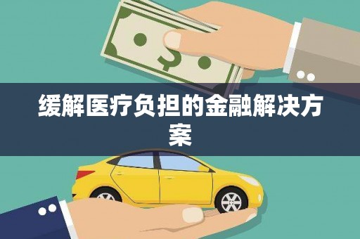 米林缓解医疗负担的金融解决方案